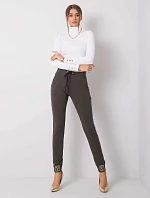 Tepláky RV DR 5980.12 tmavá khaki