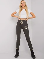 Tepláky RV DR 6650.81P tmavá khaki