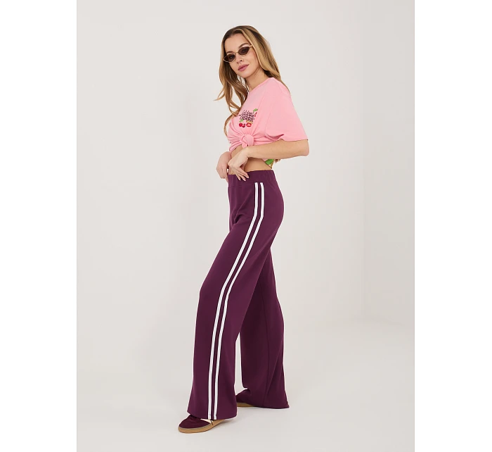 Tepláky RV DR A1239.98 tmavě fialové Tepláky RV DR A1239.98 tmavě fialové