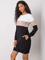 Šaty RV SK 5869.04 bílo-černé