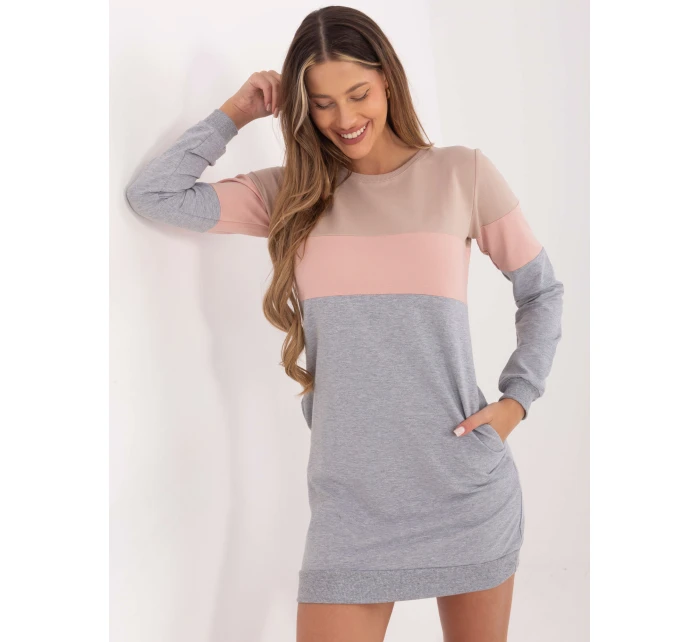 Šaty RV SK 5869.04 tmavě lila Šaty RV SK 5869.04 tmavě lila