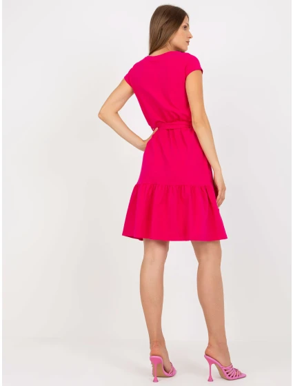Dámské šaty RV SK 8048 fuchsiové Dámské šaty RV SK 8048 fuchsiové