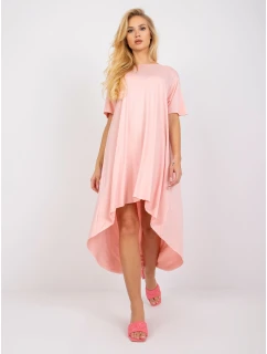 Dámské šaty RV SK R4889.09 lososové