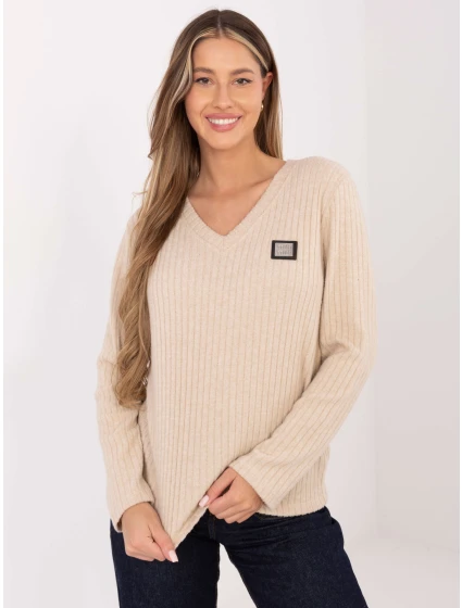 RV SW jumper A1025.80 béžový RV SW jumper A1025.80 béžový