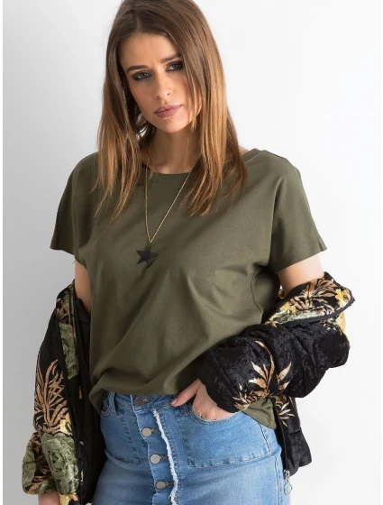 Tričko RV TS 4662.28P khaki Tričko RV TS 4662.28P khaki