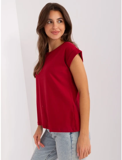 Tričko RV TS 4833.00X bordó Tričko RV TS 4833.00X bordó