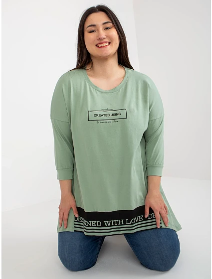 Tunika RV TU model 18622324 pistacjowy - FPrice