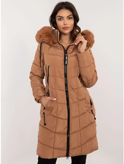 Bunda SK KR HH model 22296753 camel - FPrice Bunda SK KR HH model 22296753 camel - FPrice