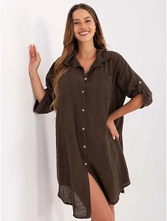 Sukienka TW SK BI 22263.00 ciemny brązowy
