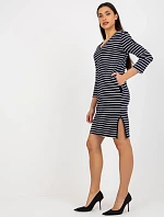 Dámské šaty TW SK BL 1010 šaty.74 tmavě modrá - FPrice