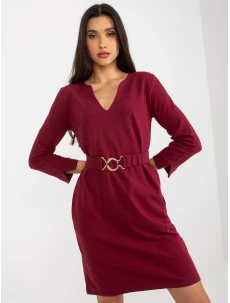 Dámské šaty TW SK BL 1011 šaty.17 bordó - FPrice