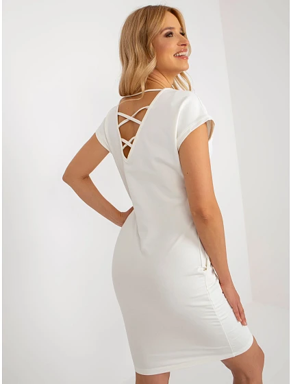 Sukienka TW SK BL model 18630045 ecru - FPrice