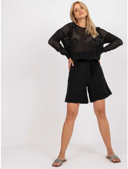 Šortky TW SN BI 26464.07 černá Šortky TW SN BI 26464.07 černá