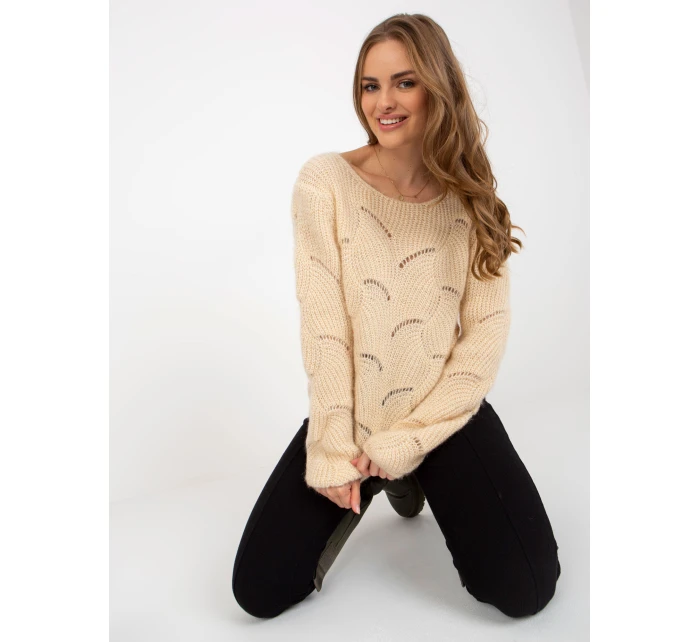 Jumper TW SW BI 9030.08 béžový Jumper TW SW BI 9030.08 béžový