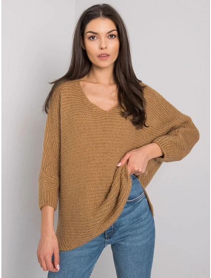 Jumper TW SW BI model 20595556 camel - FPrice