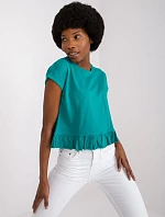 Tričko TW TS 1053.21X tmavě zelená