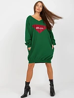 Mikina VI BL 3113.73P tmavě zelená