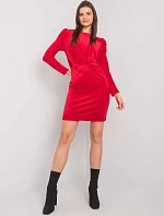 WN SK H614 šaty.34X červená