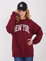 Mikina WT BL A1062.29 bordó