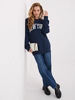 WT BL mikina A1062.29 tmavě modrá