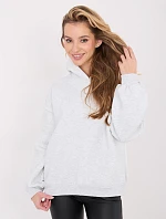 WT BL mikina A1457.45 světle šedá