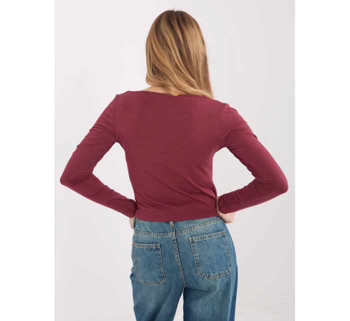 Bluzka WT BZ A1159.93 bordowy Bluzka WT BZ A1159.93 bordowy