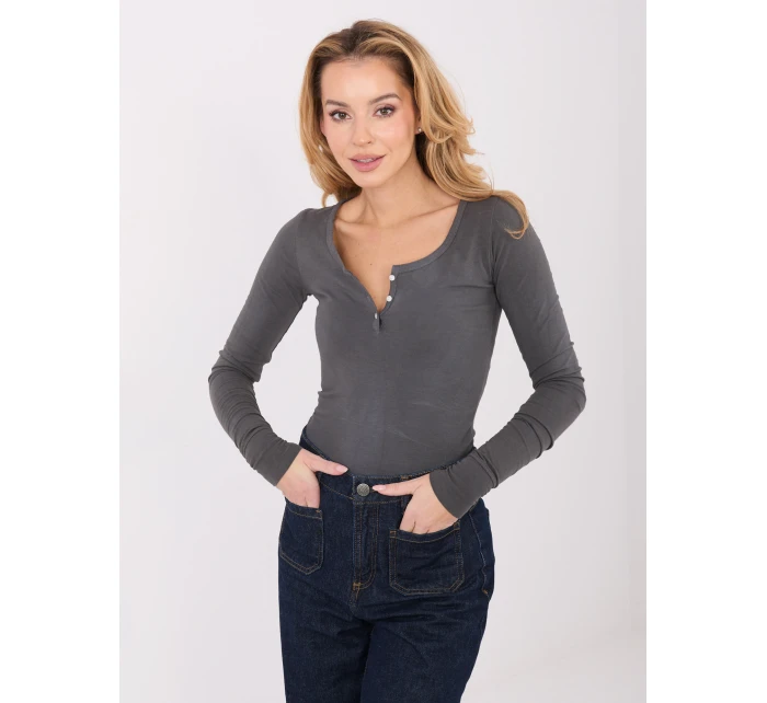 Bluzka WT BZ A1175.98 grafitowy Bluzka WT BZ A1175.98 grafitowy