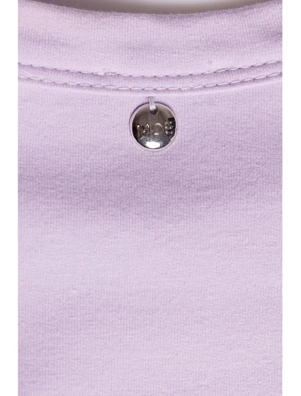 Maxi šaty s na ramenou fialové model 19660968 - Moe