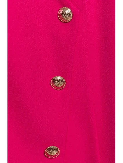 model 20475898 Sako se zlatým knoflíkem fuchsiové - Moe