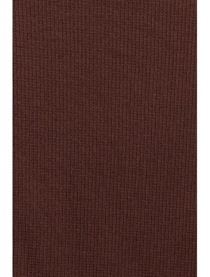 Šaty z úpletu se širokými rukávy hnědé model 20515148 - Moe