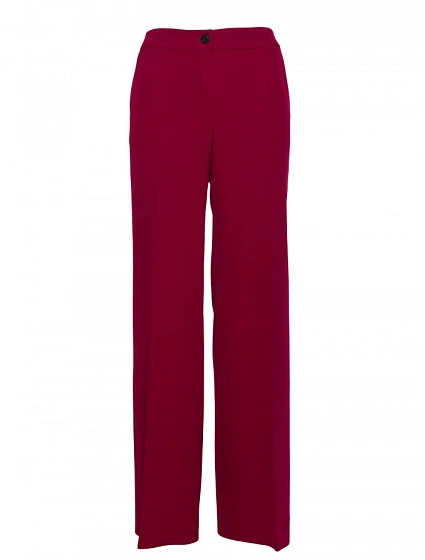 model 21295999 Široké kalhoty bordó - Moe