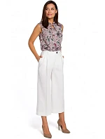 S139 Dámské kalhoty Cullotes - ecru