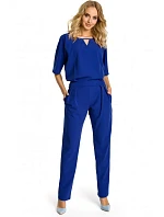 M334 Kombinéza s kimonovým rukávem - královská modř