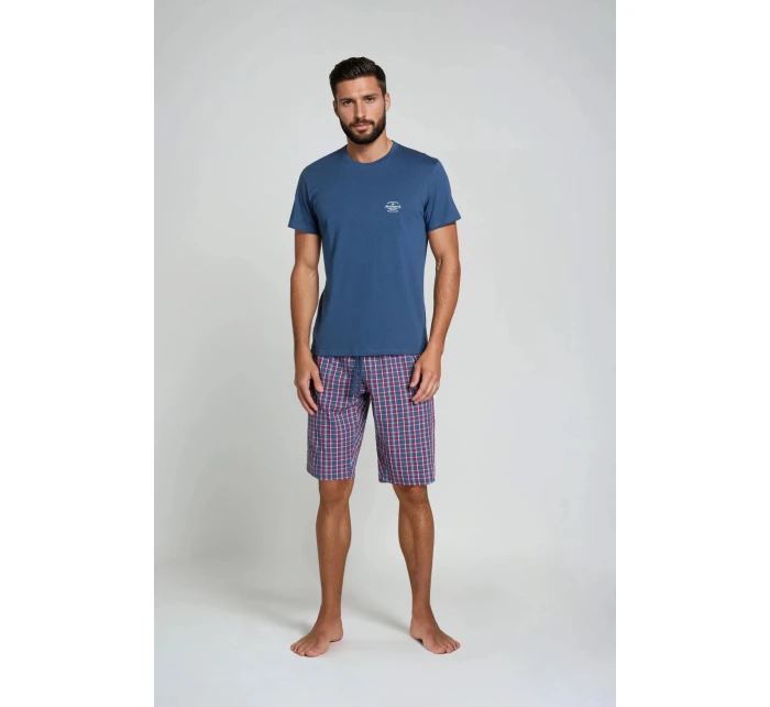 Pyžamo Zeroth 38364-59X Námořnická modrá - Henderson Pyžamo Zeroth 38364-59X Námořnická modrá - Henderson