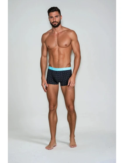 Origin boxerky 38295-MLC Sada 2 kusů černá a tmavě modrá - Henderson Origin boxerky 38295-MLC Sada 2 kusů černá a tmavě modrá - Henderson