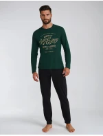 Pyžamo  Tmavě zelená a černá  model 18754591 - Henderson