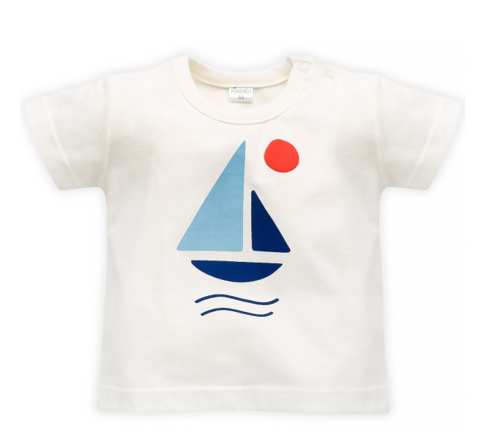 Pinokio Námořnické tričko Ecru/Print