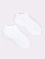 Yoclub 6Pack Základní kotníkové bílé ponožky SKS-0064U-0100-002 White