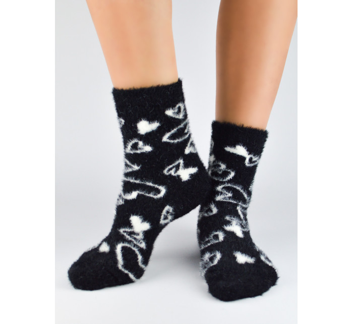 NOVITI Ponožky SB033-W-01 černé