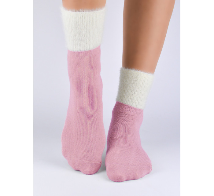 NOVITI Ponožky SF001-W-03 Dirty Pink