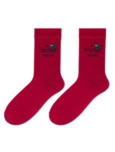 Ponožky Bratex KL424 Red