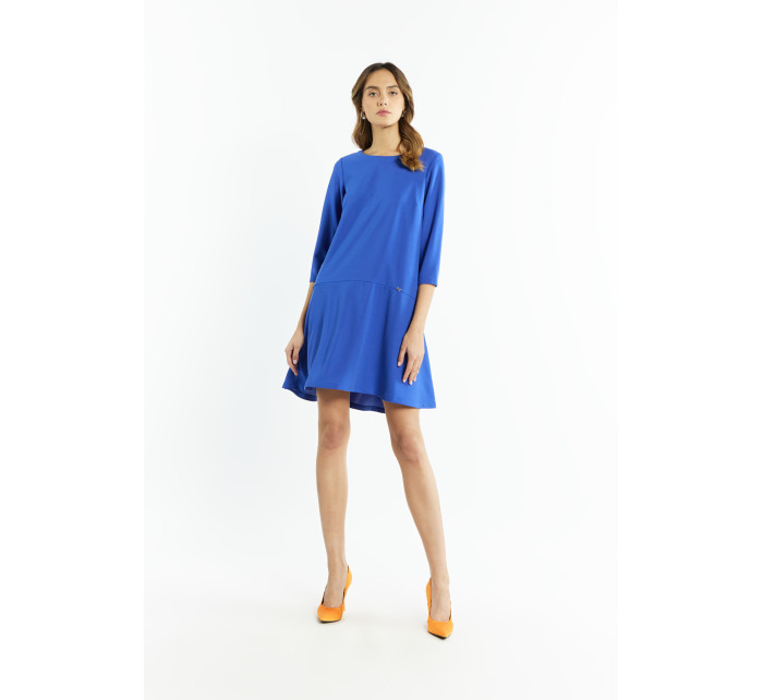 Monnari Šaty Elegantní dámské šaty Modré šaty