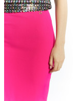 Monnari Mini sukně Elegantní dámská sukně Růžová