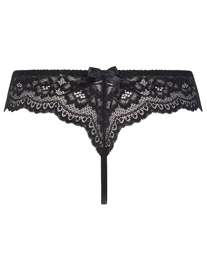 Svůdná tanga model 17682424 černá - Axami