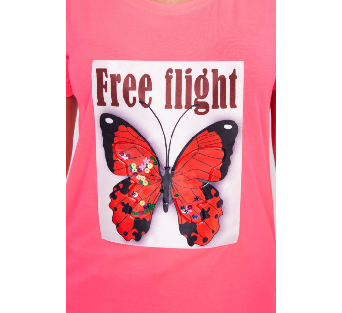 Halenka Free Flight růžová neonová
