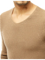 Hnědý pánský svetr WX1591