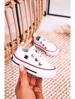 Dětské klasické tenisky Big Star - bílé