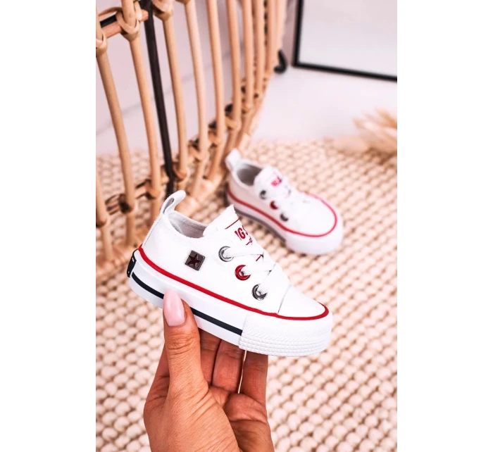 Dětské klasické tenisky Big Star - bílé Dětské klasické tenisky Big Star - bílé