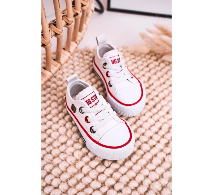 Dětské klasické tenisky Big Star - bílé Dětské klasické tenisky Big Star - bílé