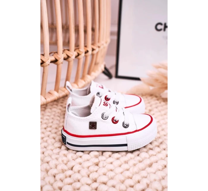 Dětské klasické tenisky Big Star - bílé Dětské klasické tenisky Big Star - bílé